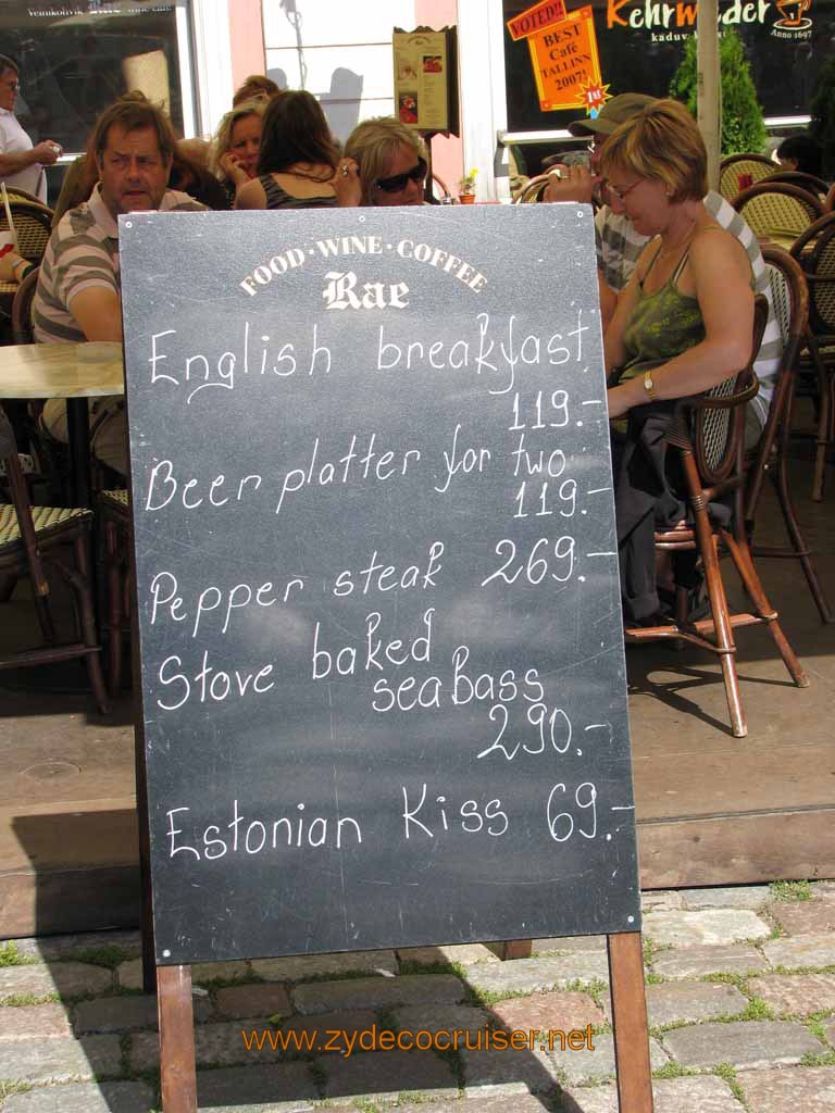 224: Carnival Splendor, Tallinn, Estonia, Rae