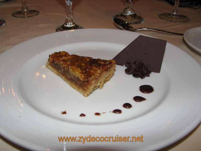 305: Carnival Splendor, Tallinn, Estonia, MDR Dinner, Southern Style Pecan Pie