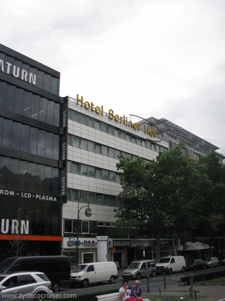 070: Carnival Splendor, Baltic Cruise, Berlin, Hotel Berliner Hof