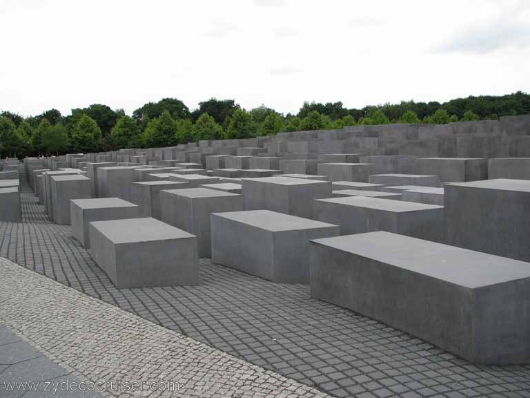 084: Carnival Splendor, Baltic Cruise, Berlin, Holocaust Memorial, 