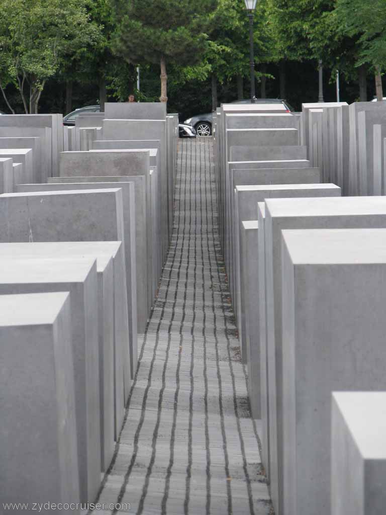 089: Carnival Splendor, Baltic Cruise, Berlin, Holocaust Memorial, 