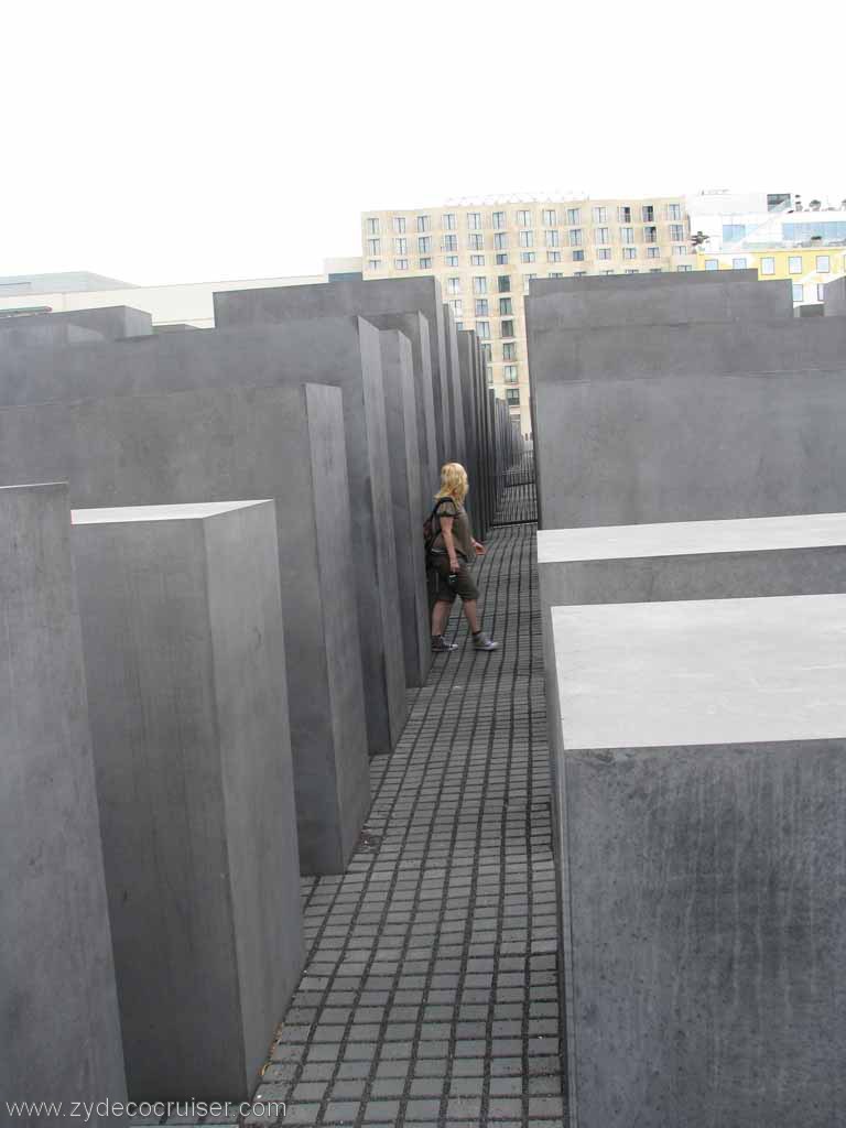 090: Carnival Splendor, Baltic Cruise, Berlin, Holocaust Memorial, 