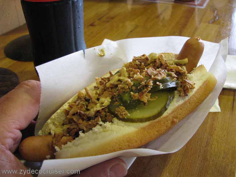 099: Carnival Splendor, Baltic Cruise, Berlin, German Hot Dog, Delicious