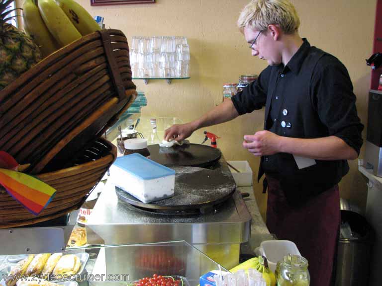 101: Carnival Splendor, Baltic Cruise, Berlin, Crepe Making