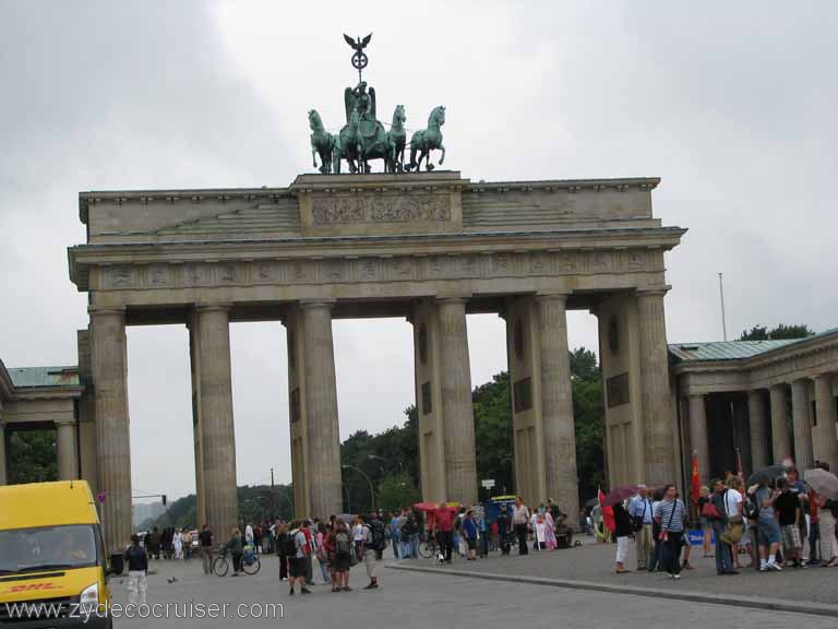 118: Carnival Splendor, Baltic Cruise, Berlin, Brandenburg Gate