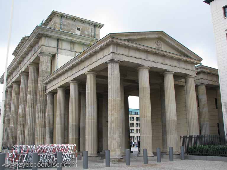 133: Carnival Splendor, Baltic Cruise, Berlin, Brandenburg Gate