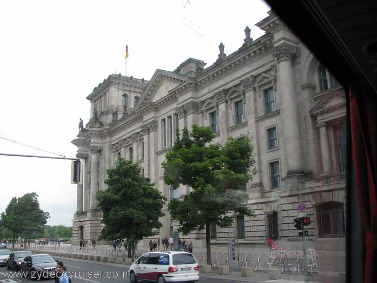 136: Carnival Splendor, Baltic Cruise, Berlin, Reichstag Building, Parliament, 