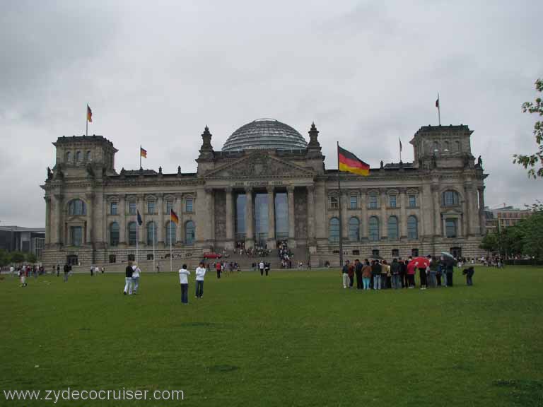 139: Carnival Splendor, Baltic Cruise, Berlin, Reichstag Building, Parliament, 