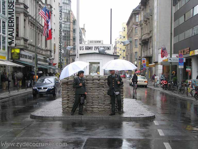 192: Carnival Splendor, Baltic Cruise, Berlin, Allied Checkpoint, US Army Checkpoint, Checkpoint Charlie