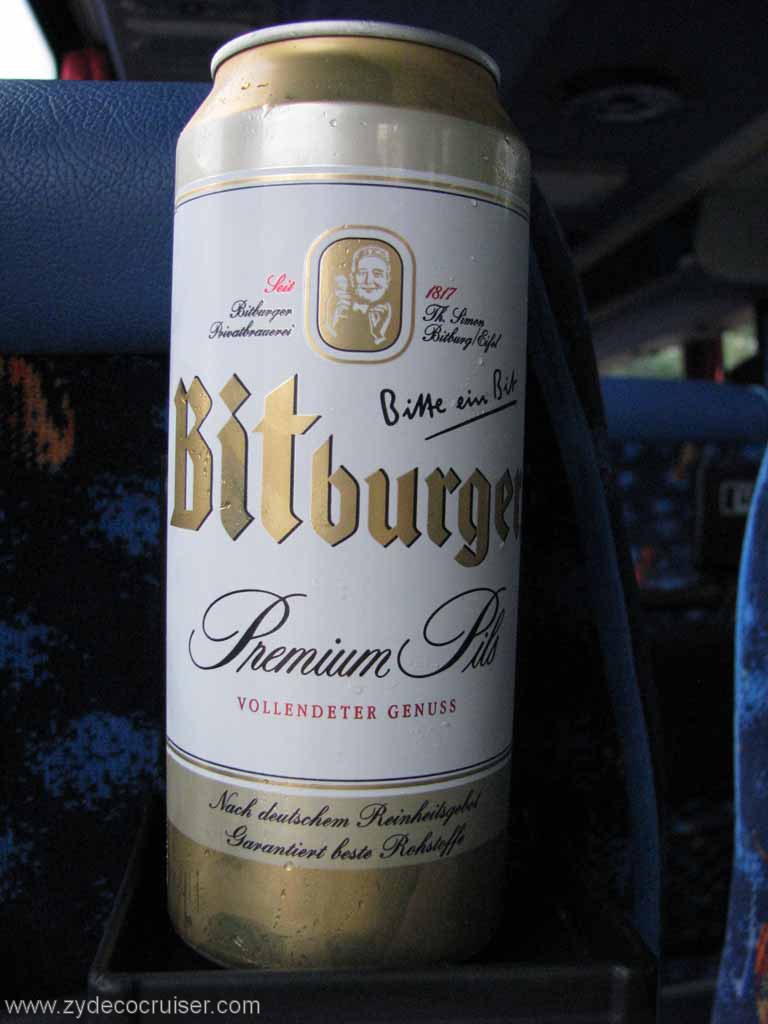 201: Carnival Splendor, Baltic Cruise, Berlin, Bitburger Premium Pils