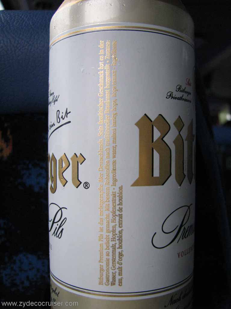 203: Carnival Splendor, Baltic Cruise, Berlin, Bitburger Premium Pils