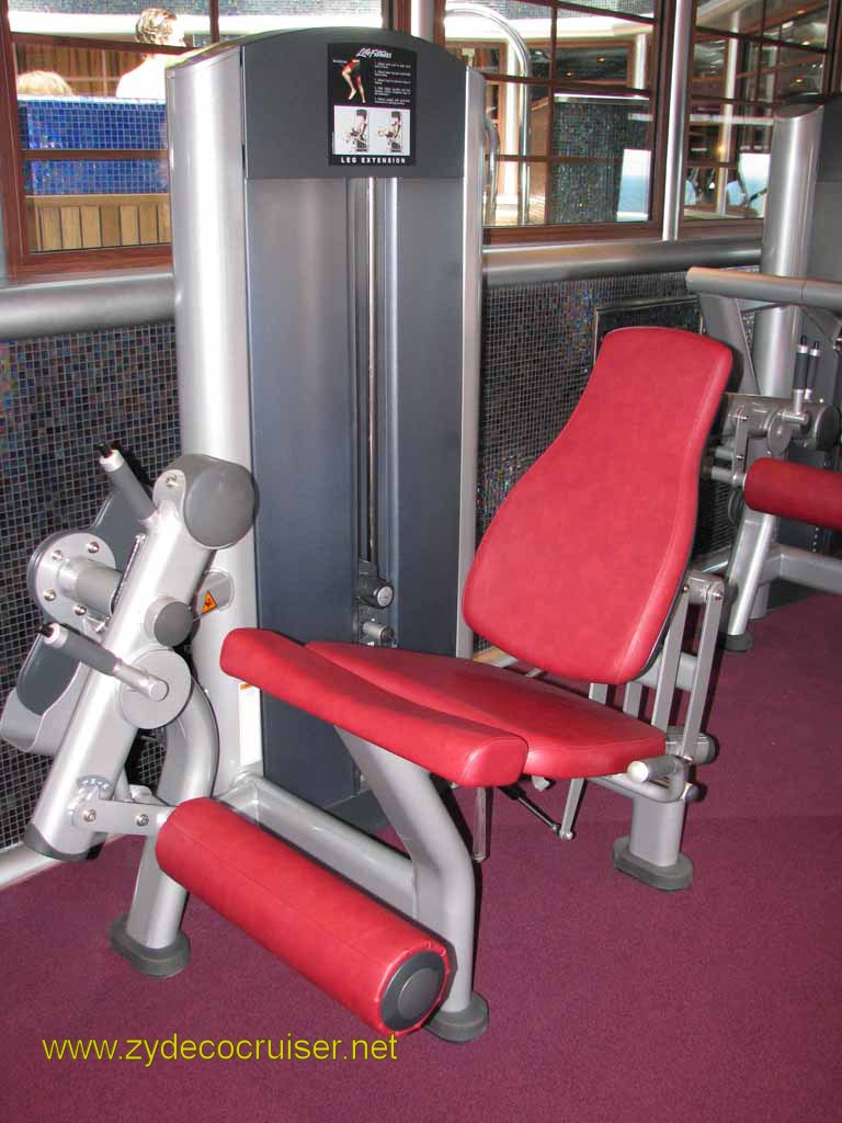 018: Carnival Splendor, 3 Day, Sea Day, Cloud 9 Spa, Fitness Center, 