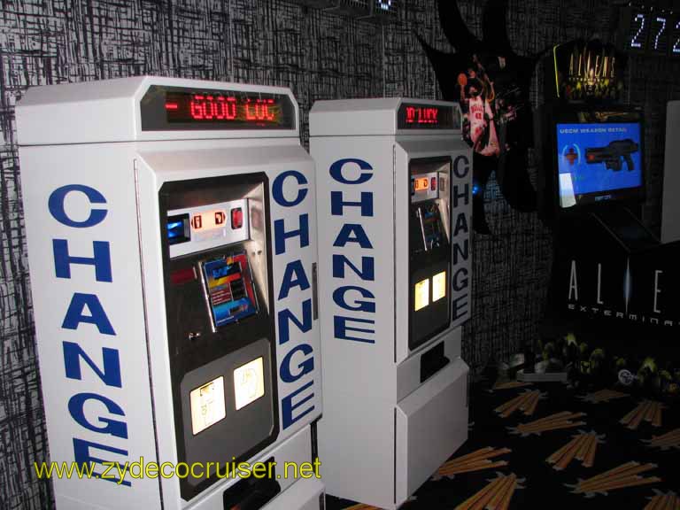 108: Carnival Splendor, 3 Day, Sea Day, Video Arcade, 