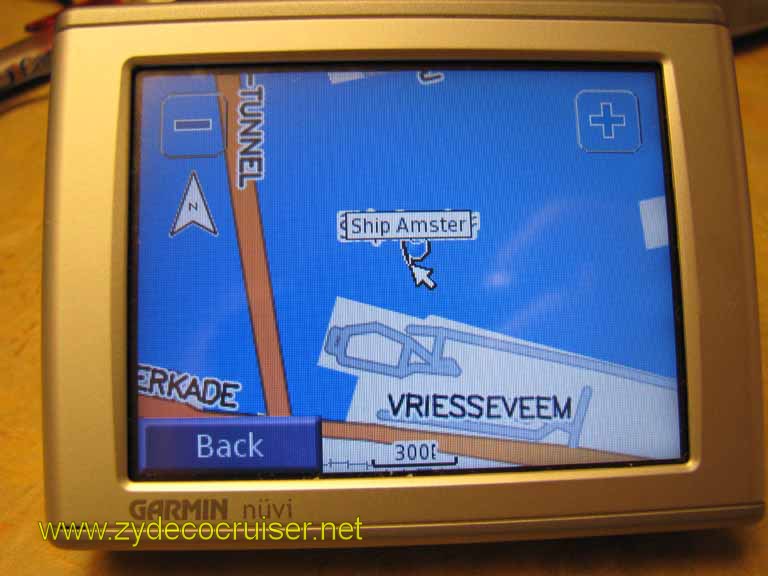 121: Carnival Splendor, 3 Day, Sea Day, Garmin Nuvi GPS