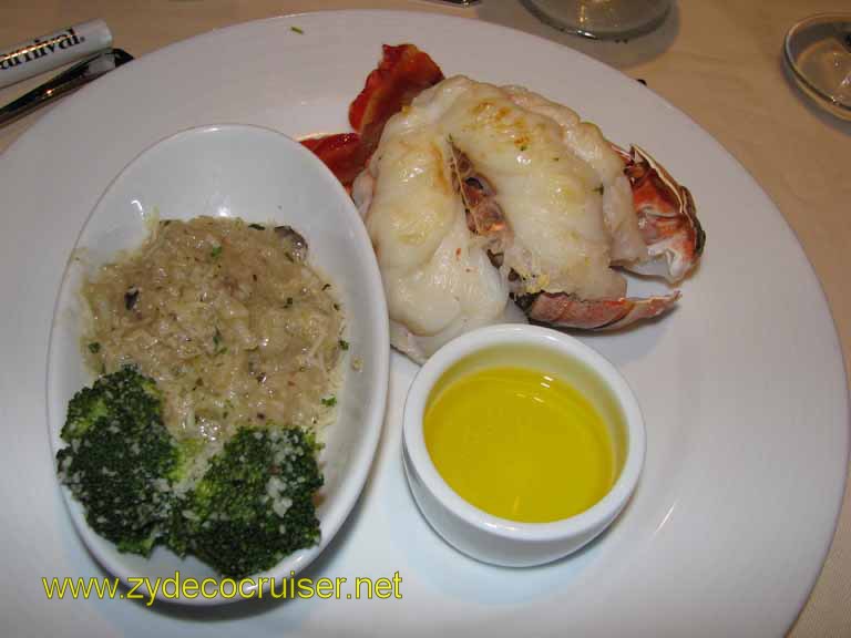 137: Carnival Splendor, 3 Day, Sea Day, Broiled Lobster